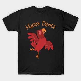 Happy Dance, parrot dancing T-Shirt